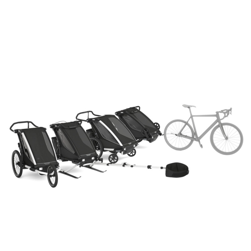 Thule Chariot Sport 2 Single Bike Trailer – Black