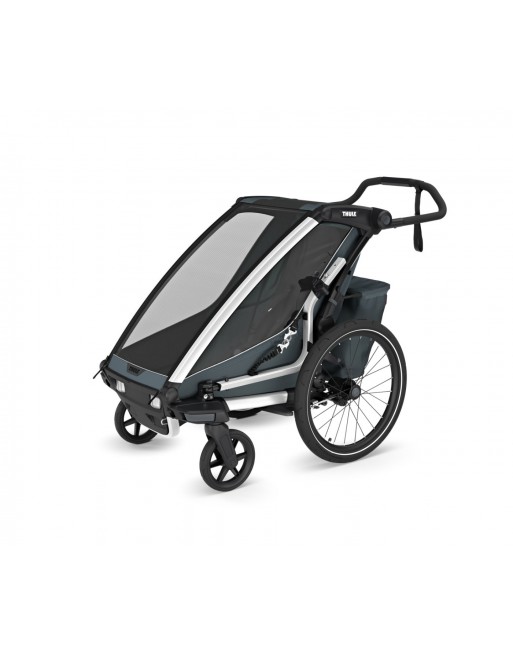 Thule Chariot Cross 1 fietskar - dark slate