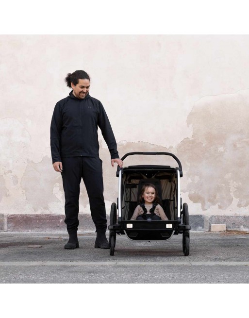Thule Chariot Cross 1 remorque vélo - Dark Slate