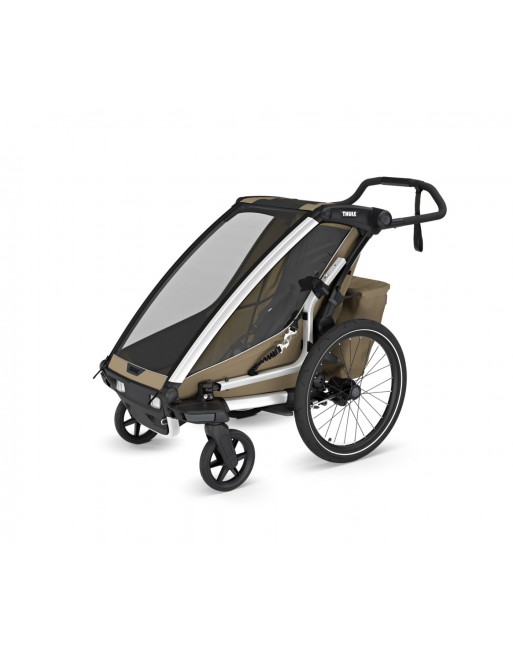 Thule Chariot Cross 1 fietskar - Faded Khaki