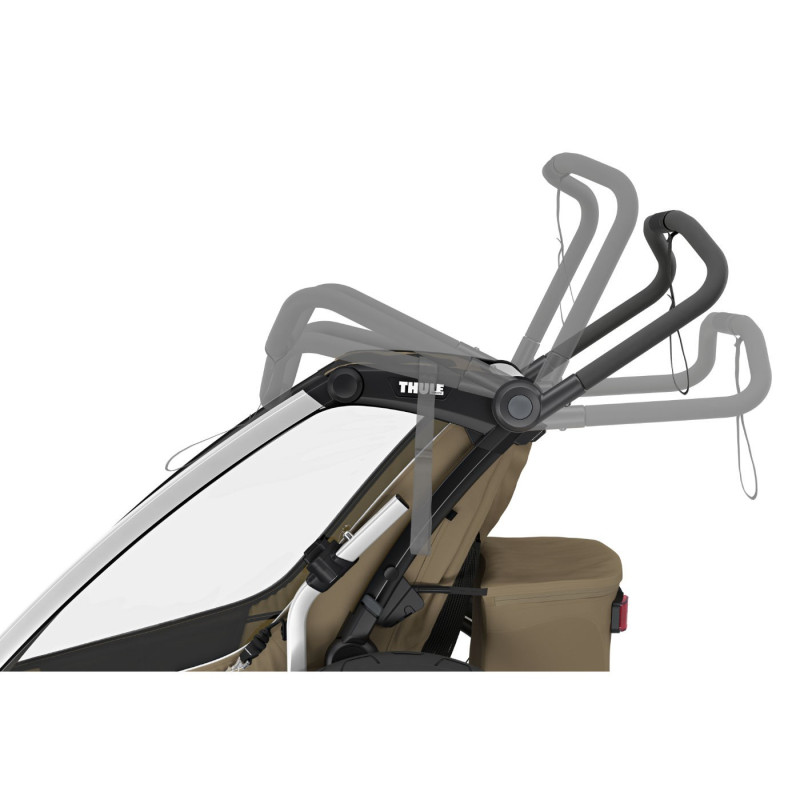 Thule Chariot Cross 2 remorque vélo - Dark Slate