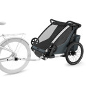 Thule Chariot Cross 2 bike trailer - Dark Slate