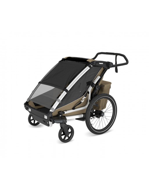 Thule Chariot Cross 2 remorque vélo - Faded Khaki