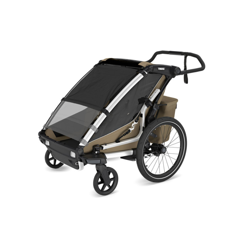 Thule Chariot Cross 2 bike trailer - Faded Khaki