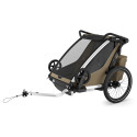 Thule Chariot Cross 2 remorque vélo - Faded Khaki