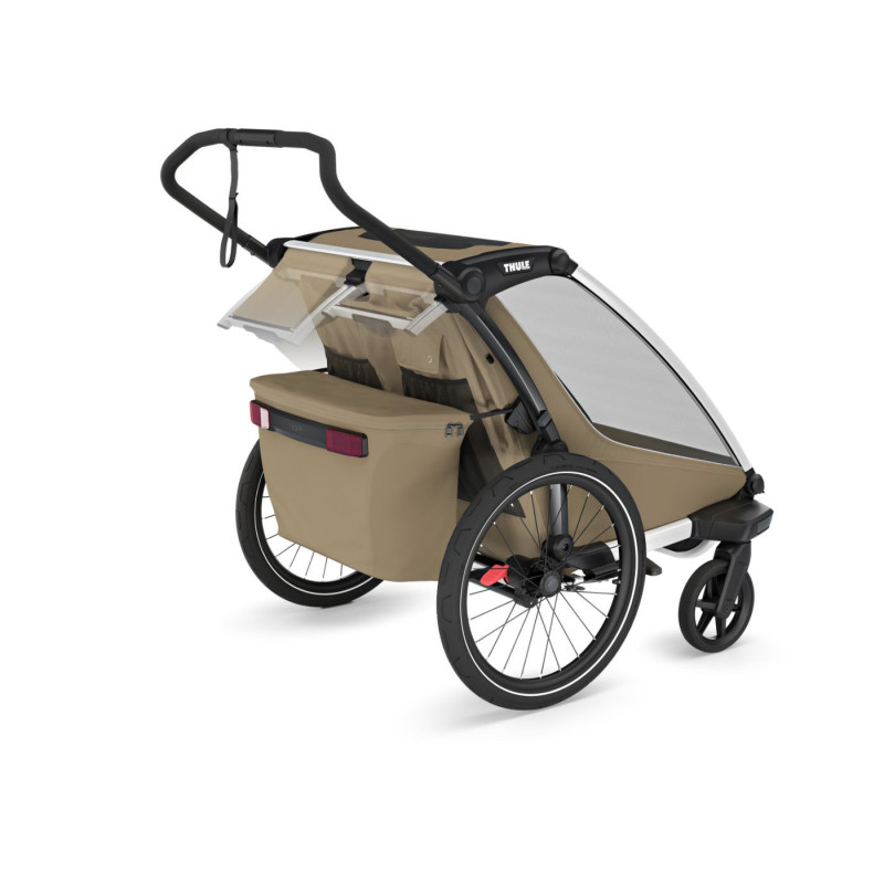 Thule Chariot Cross 2 fietskar - Faded Khaki