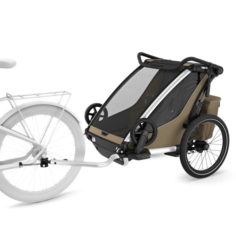 Thule Chariot Cross 2 remorque vélo - Faded Khaki