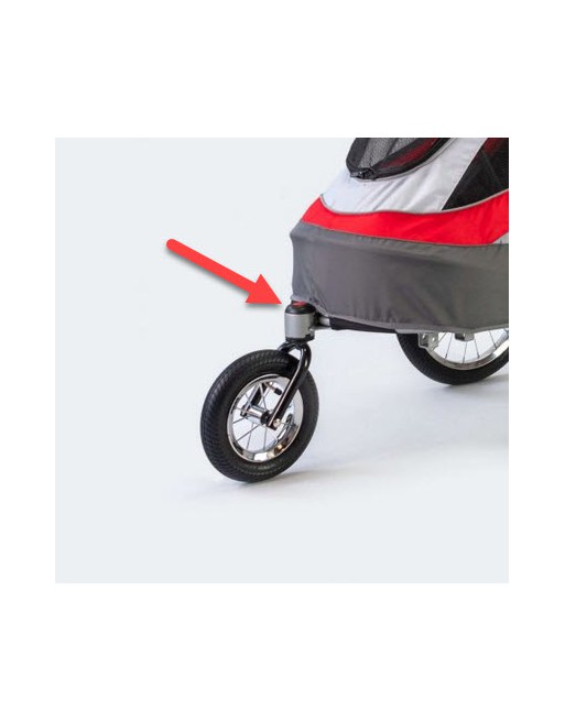 Support de roue de poussette Innopet Sporty avec bouton poussoir