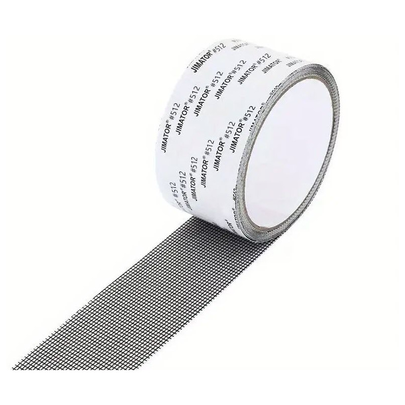 Self-adhesive repair tape for fly screen bicycle trailer and cargo bike