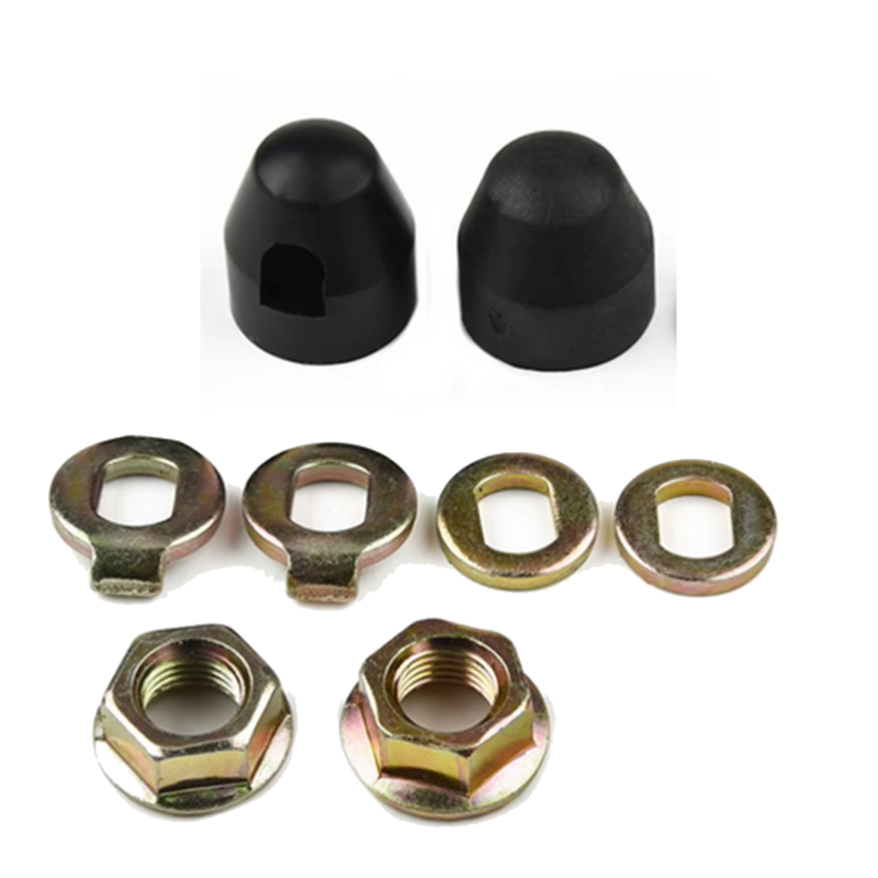 E-bike Hub Motor Lock Nut M12 Lock Washer Spacer & Nut Cover