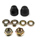 E-bike Hub Motor Lock Nut M12 Lock Washer Spacer & Nut Cover