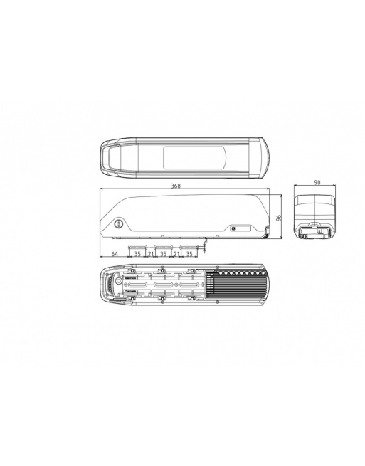KidsCab Cares 4 batterie ancien modèle 36V 17,5Ah Uart