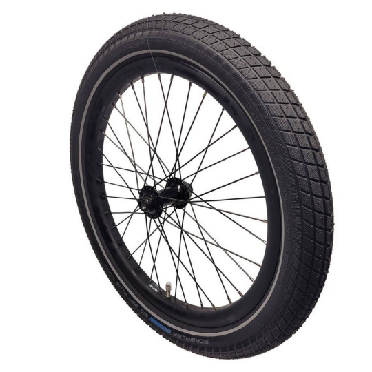 Lovens Explorer 1 Vorderrad 20 Zoll 15mm Steckachse – Schwarz Big Ben