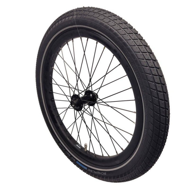 Lovens Explorer 1 Vorderrad 20 Zoll 15mm Steckachse – Schwarz Big Ben
