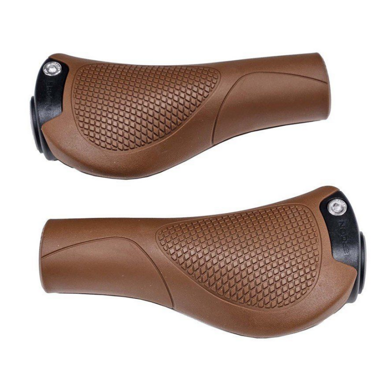 Lovens Ergon Grip Set GC10 135mm Brown