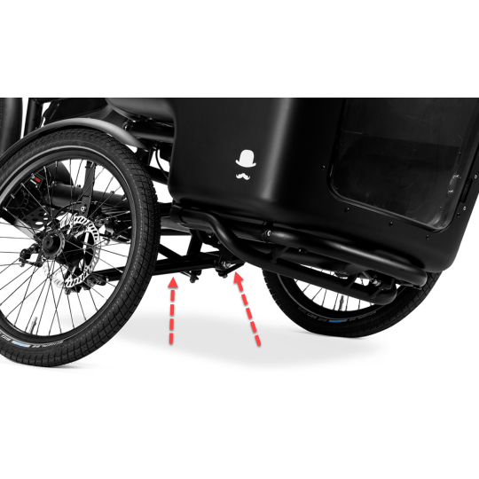 Élément de Suspension Butchers & Bicycles Sous la Caisse – Support de Roues