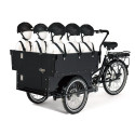 KidsCab Big Daddy – Vélo cargo pour la garde d'enfants | Transport jusqu'à 6 enfants