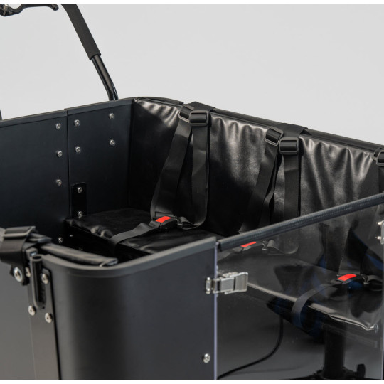 KidsCab Big Max – Vélo cargo pour la garde d'enfants | Transport jusqu'à 6 enfants