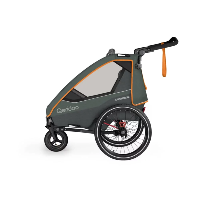 Qeridoo Sportrex 2 children's bicycle trailer