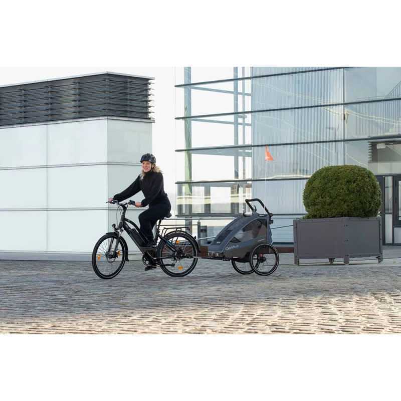Qeridoo Sportrex 2 children's bicycle trailer