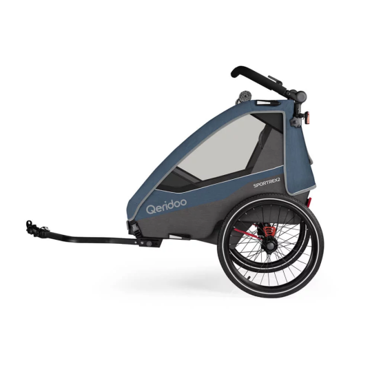 Qeridoo Sportrex 2 children's bicycle trailer