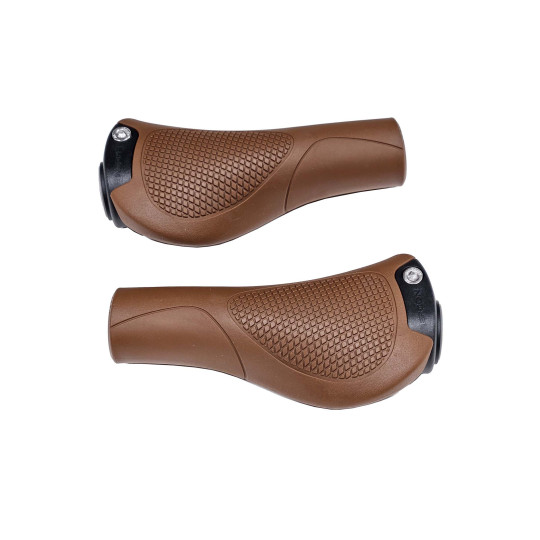 Lovens Poignées Ergon GC10 135mm – Marron