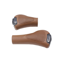 Lovens Grips Ergon GC10 135/92mm Open – Brown (Custom)