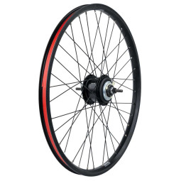 Lovens Hinterrad 26 Zoll Shimano Nexus 5V Cargo Disc – Schwarz