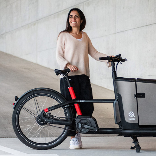 Vélo cargo classique CarQon