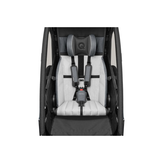 Qeridoo bike trailer Sportrex 1 Limited Edition Jeans Blue