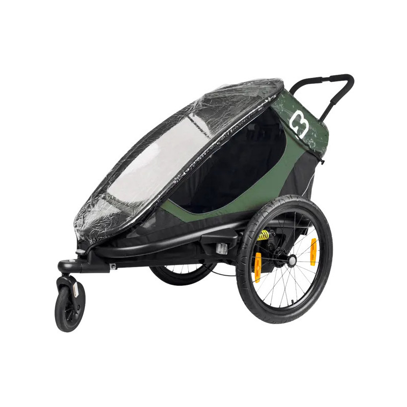 Hamax Regenhoes Outback / Avenida 2-zits – Transparante Bescherming tegen Regen