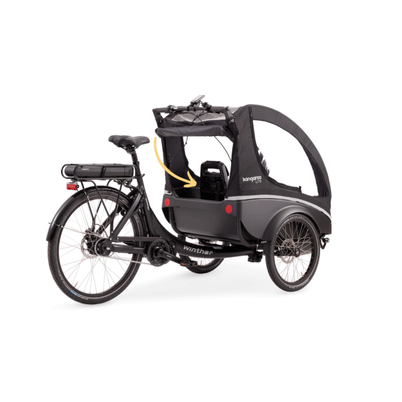 Winther Kangaroo Lite triporteur électrique luxe