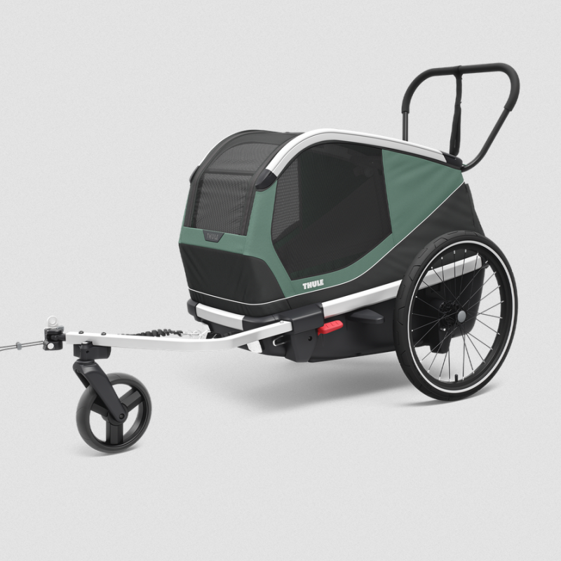 Thule Bexey M  hondenfietskar hazy groen