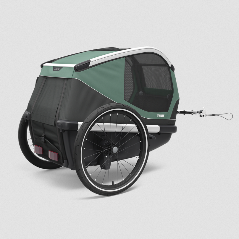 Thule Bexey M  hondenfietskar hazy groen