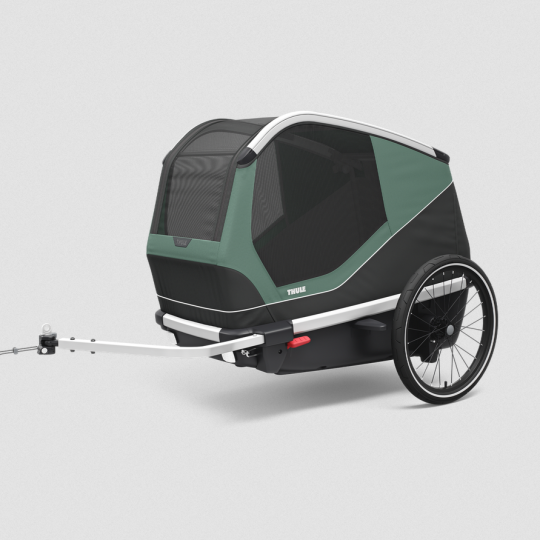 Thule Bexey L hondenfietskar hazy groen