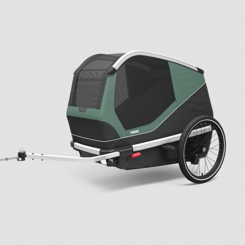 Thule Bexey L hondenfietskar hazy groen