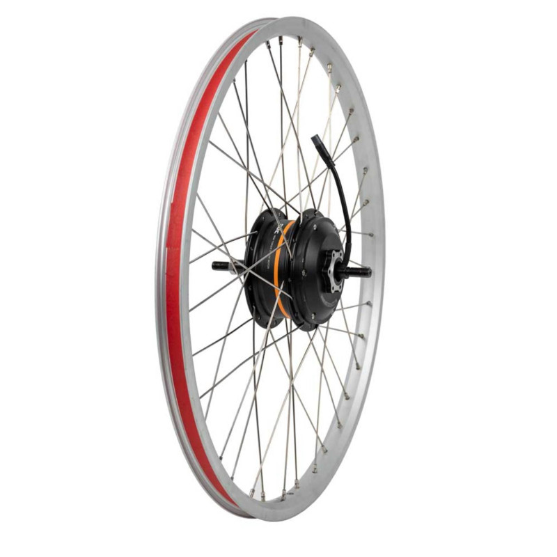 Babboe Big Moteur Roue Arrière QWIC 7 Vitesses 26 Pouces – Disc (Moyeu Argent)