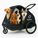 Hamax Pluto Grande remorque à vélo pour chien