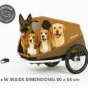 Croozer Dog XL Mikke Hundeanhänger – Mit Croozer AirPad® Federung