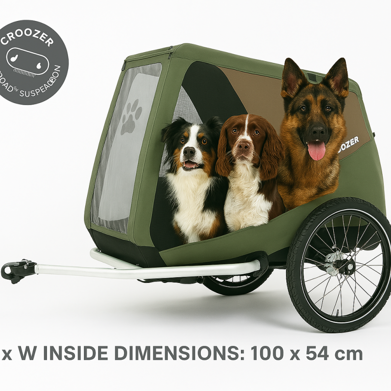 Croozer Dog XXL Tammo Hundeanhänger – Mit Croozer AirPad® Federung