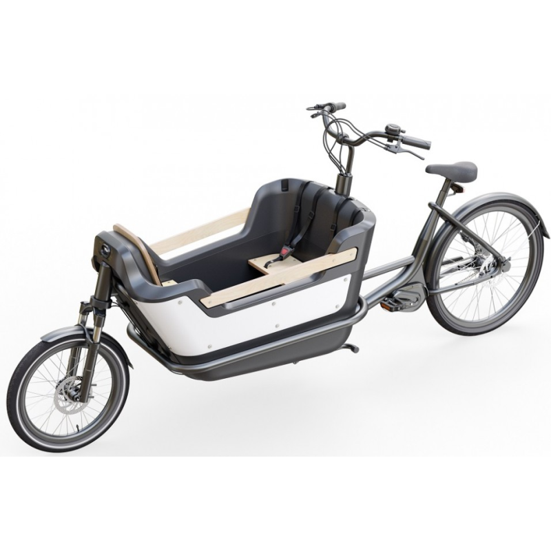 KidsCab Royal 2 Elektrisches Lastenfahrrad - Nexus 7 Kette