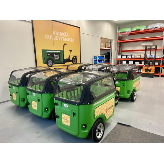 Ouca Kiddiebus Lastenfahrrad für 8 Kinder