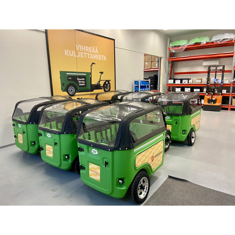 Ouca Kiddiebus bakfiets voor 8 kinderen