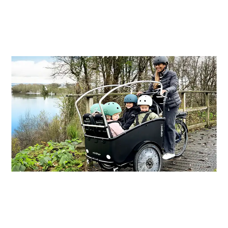 Winther Cargoo Cargoo 2+2 elektrische bakfiets
