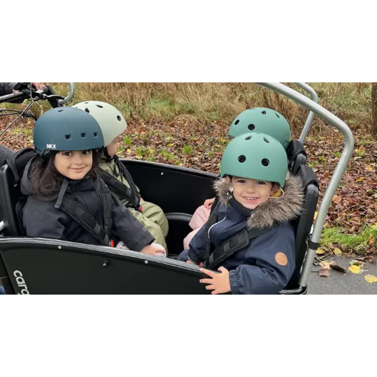 Vélo cargo électrique Winther Cargoo Cargoo 2+2