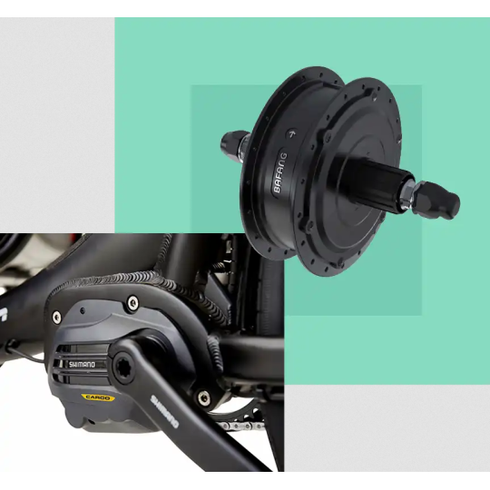Winther Cargoo Cargoo 2+2 elektrisches Lastenfahrrad