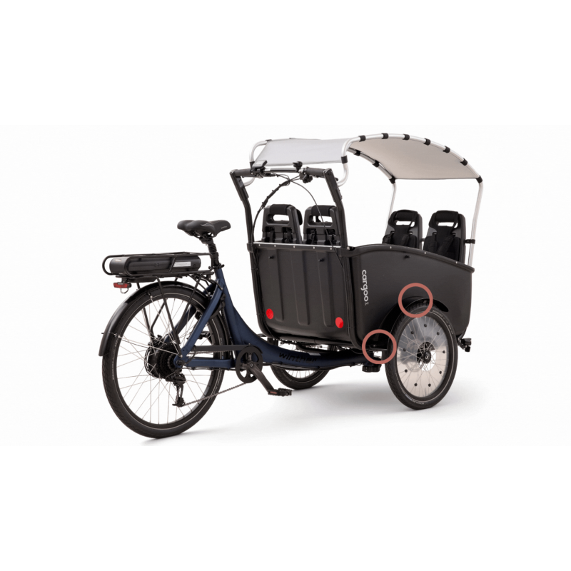 Winther Cargoo Cargoo 2+2 electric cargo bike