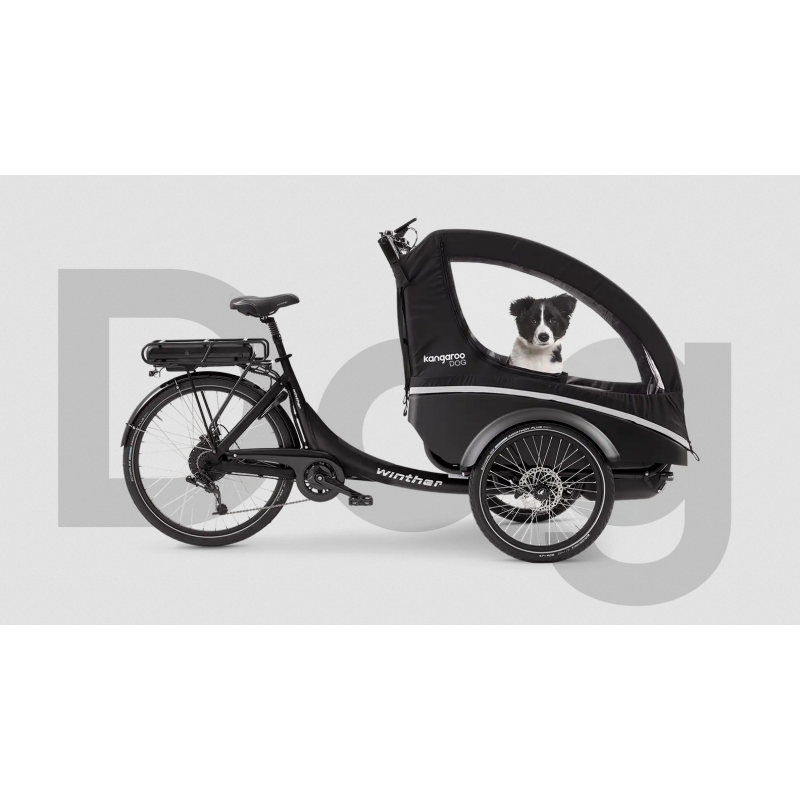 Winther Kangaroo Dog – Vélo cargo électrique pour chien