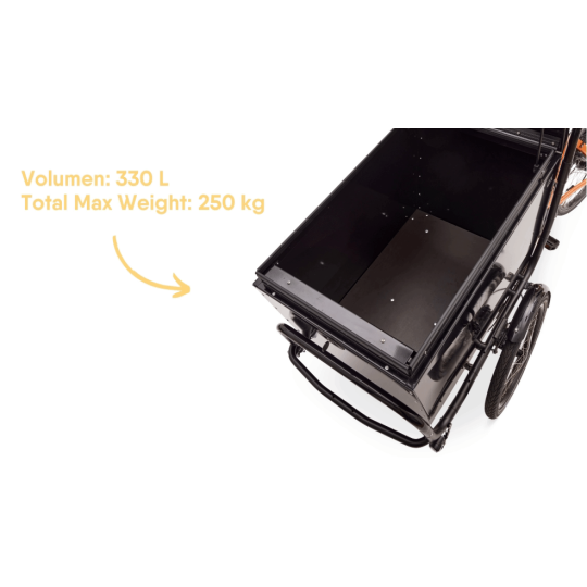 Winther CX – Professionele Elektrische Cargofiets met Grote Laadbox