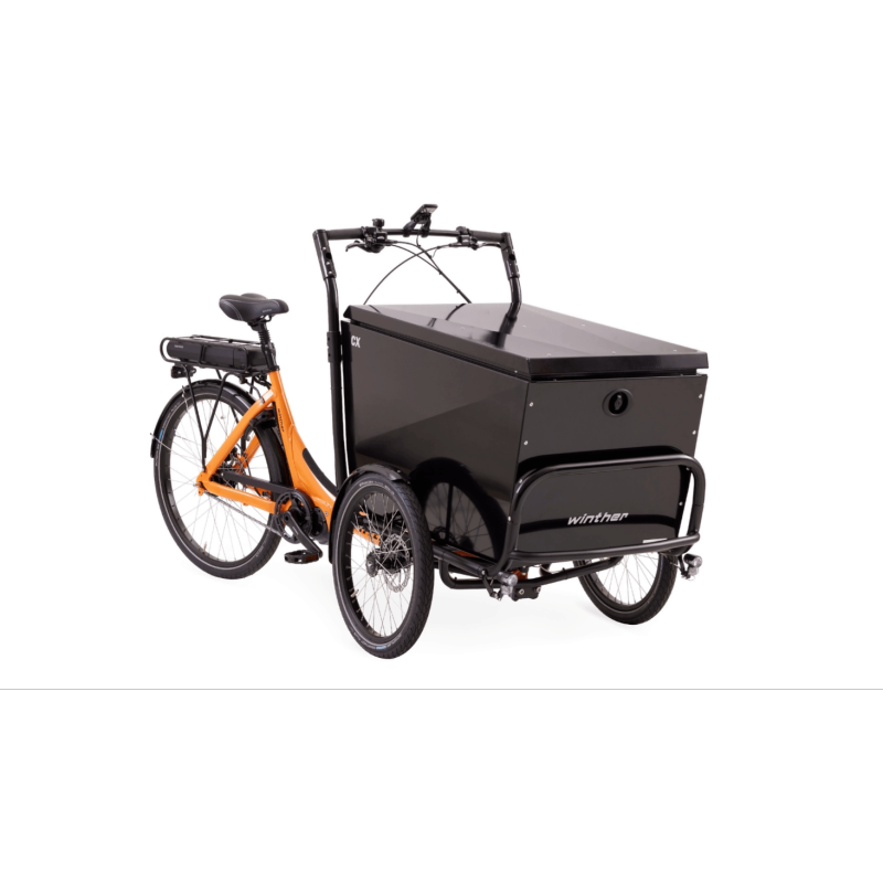 Winther CX – Professionele Elektrische Cargofiets met Grote Laadbox